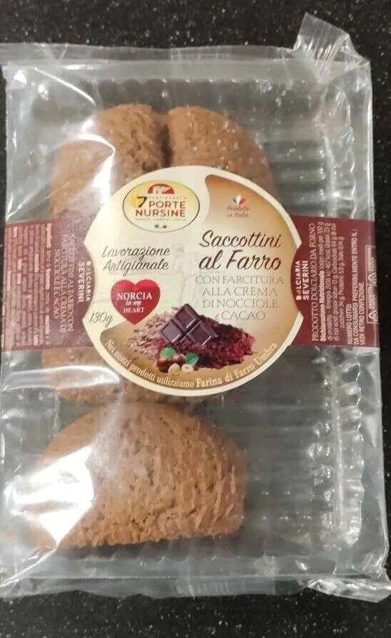 Saccottini al farro con farcitura