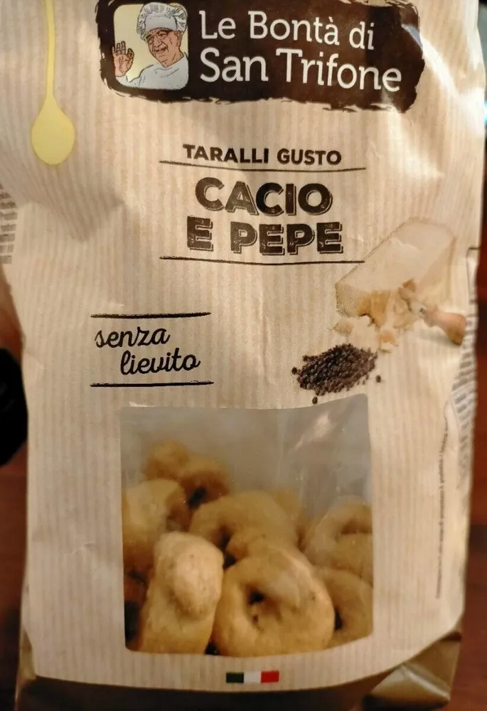 Taralli gusto cacio e pepe