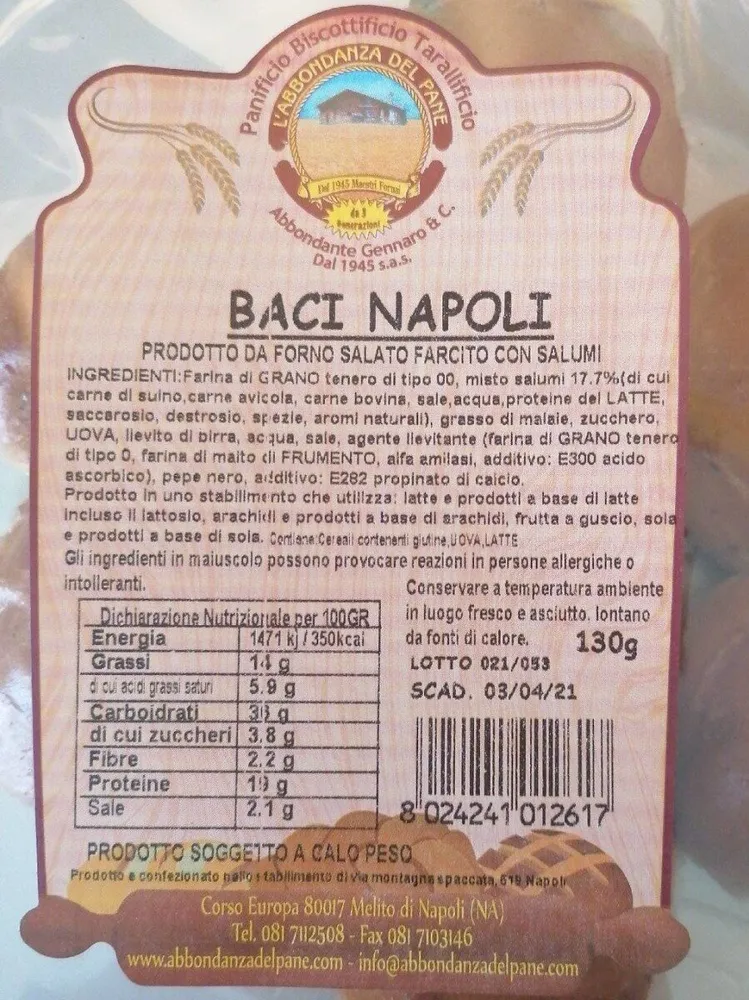 Baci napoli