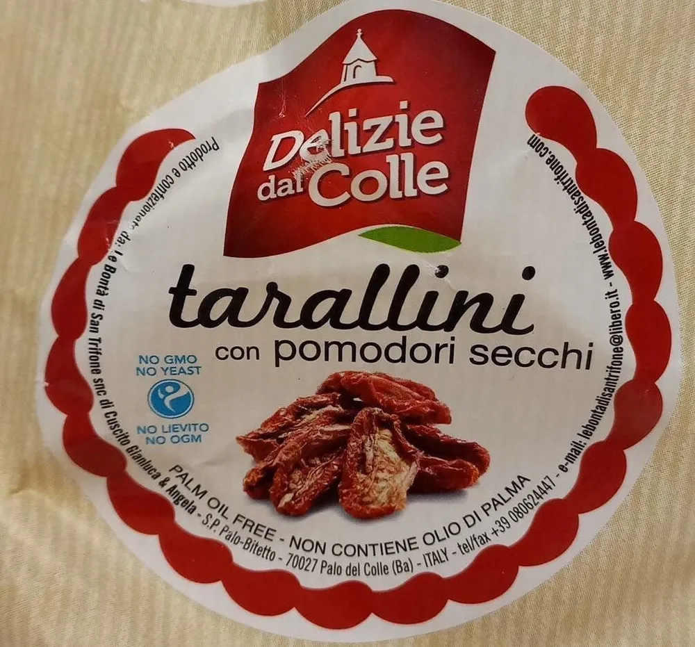 Taralli con pomodori secchi