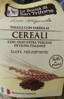 Taralli con farina ai cereali