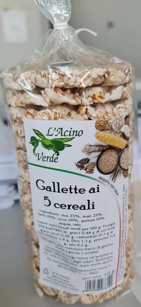 Gallette ai 5 cereali
