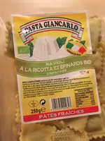 Ravioli ricotta et epinard