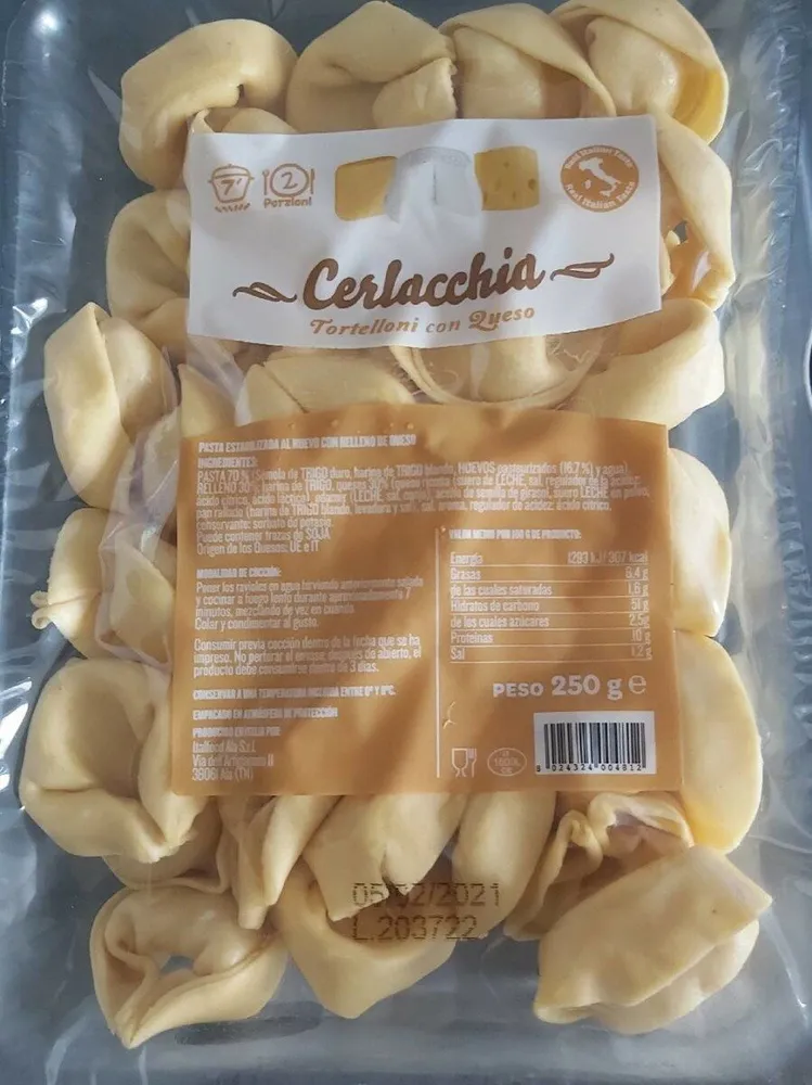 Tortelloni con Queso