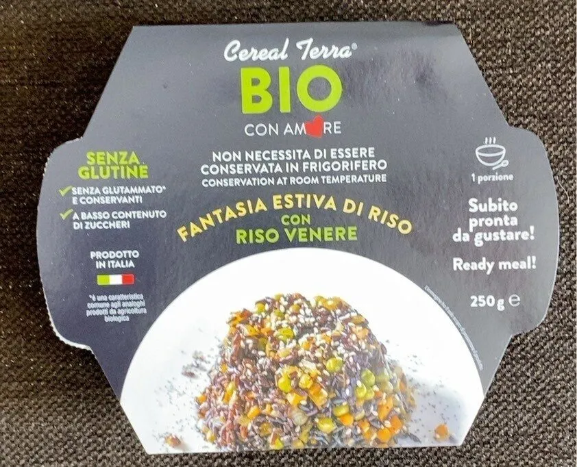 Fantasia Estiva di Riso con riso venere