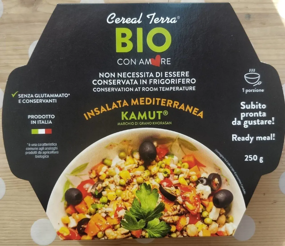Insalata mediterranea kamut