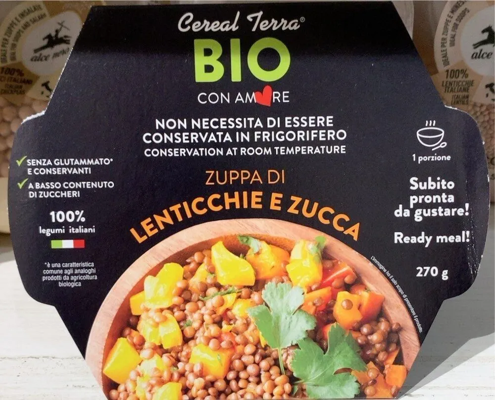 Zuppa di Lenticchie e Zucca