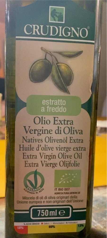 Crudigno estratto a freddo