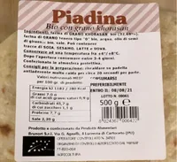 Piadina Bio con Grano Khorasan