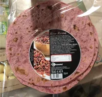 La piadina riso rosso