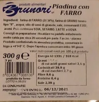 Piadina con farro