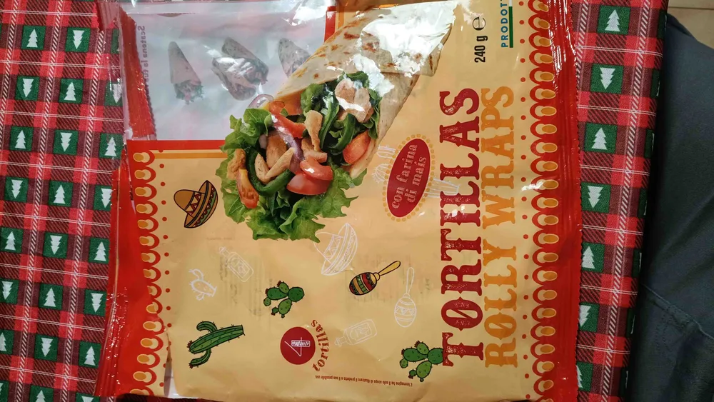 Tortillas rolls wraps