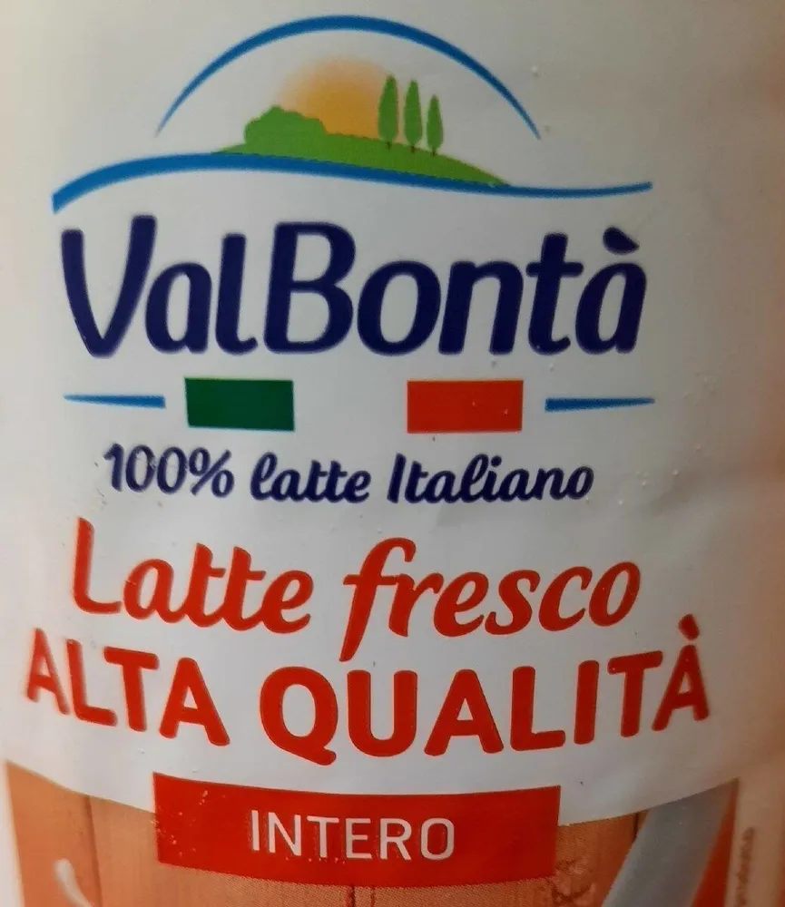Latte Fresco Alta Qualità Intero