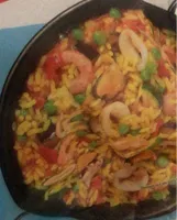Paella di pesce