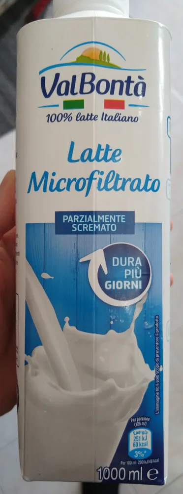 Latte microfiltrato