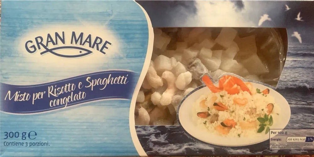 Misto per risotto e spaghetti congelato