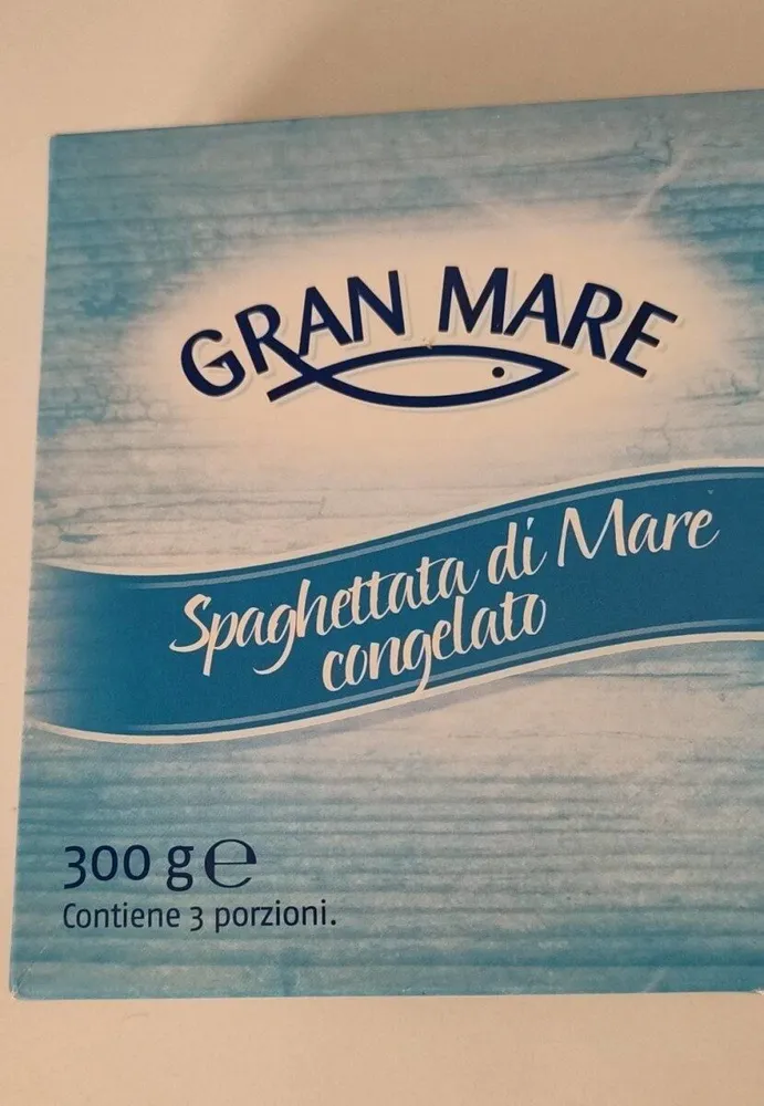 Spaghettata di mare congelata