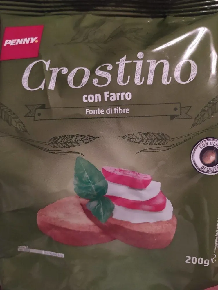 Crostino con farro