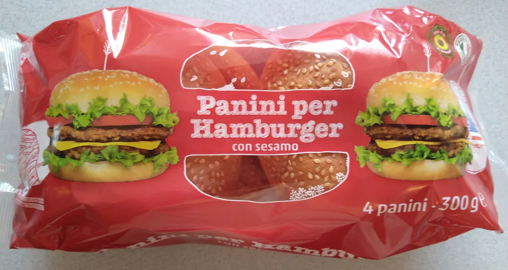 Panini per Hamburger con sesamo