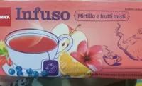 Infuso mirtillo e  frutti misti