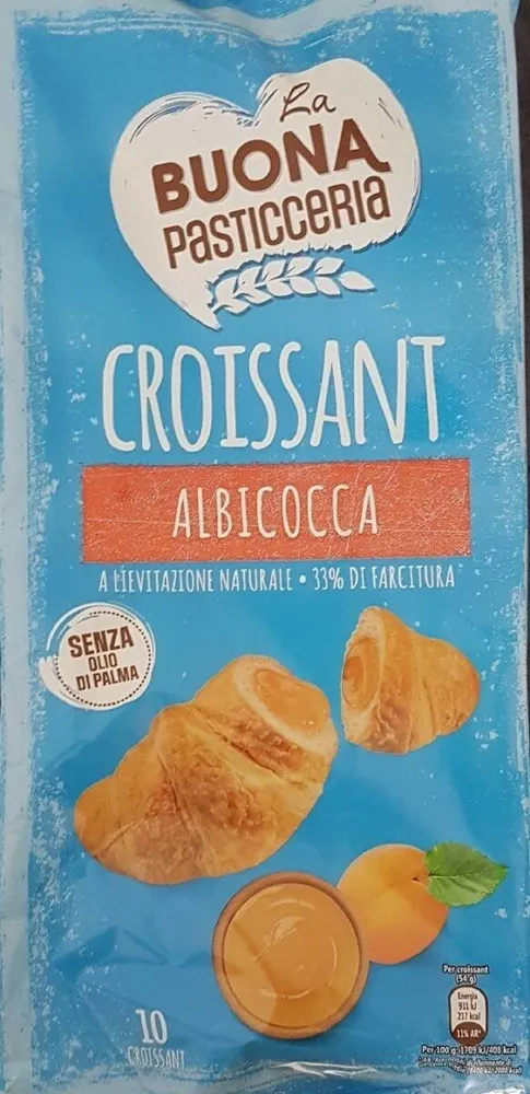 Croissant albicocca