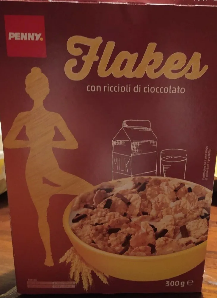 Flakes con riccioli di cioccolato