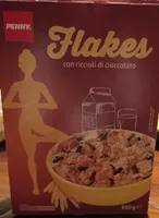 Flakes con riccioli di cioccolato