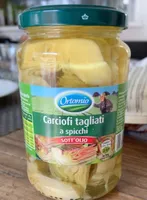 Carciofi tagliati a spicchio sott’olio