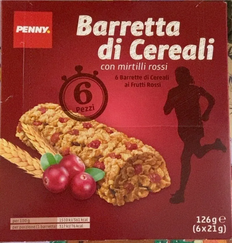 Barretta di cereali