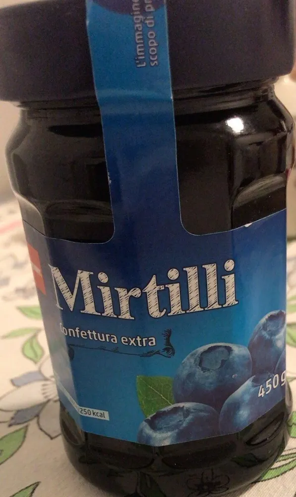 Mirtilli confettura extra