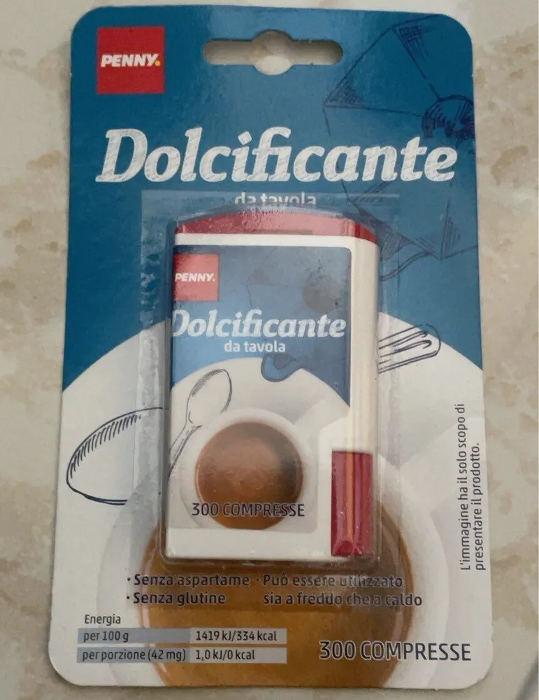 Dolcificante da tavola
