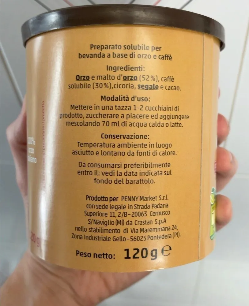 Orzo e Caffe