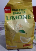 Preparato solubile per bevanda di té al limone