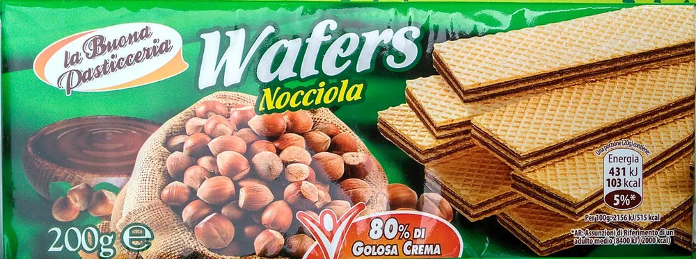 Wafers Nocciola