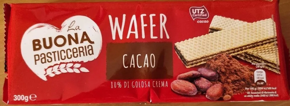 Wafer cacao
