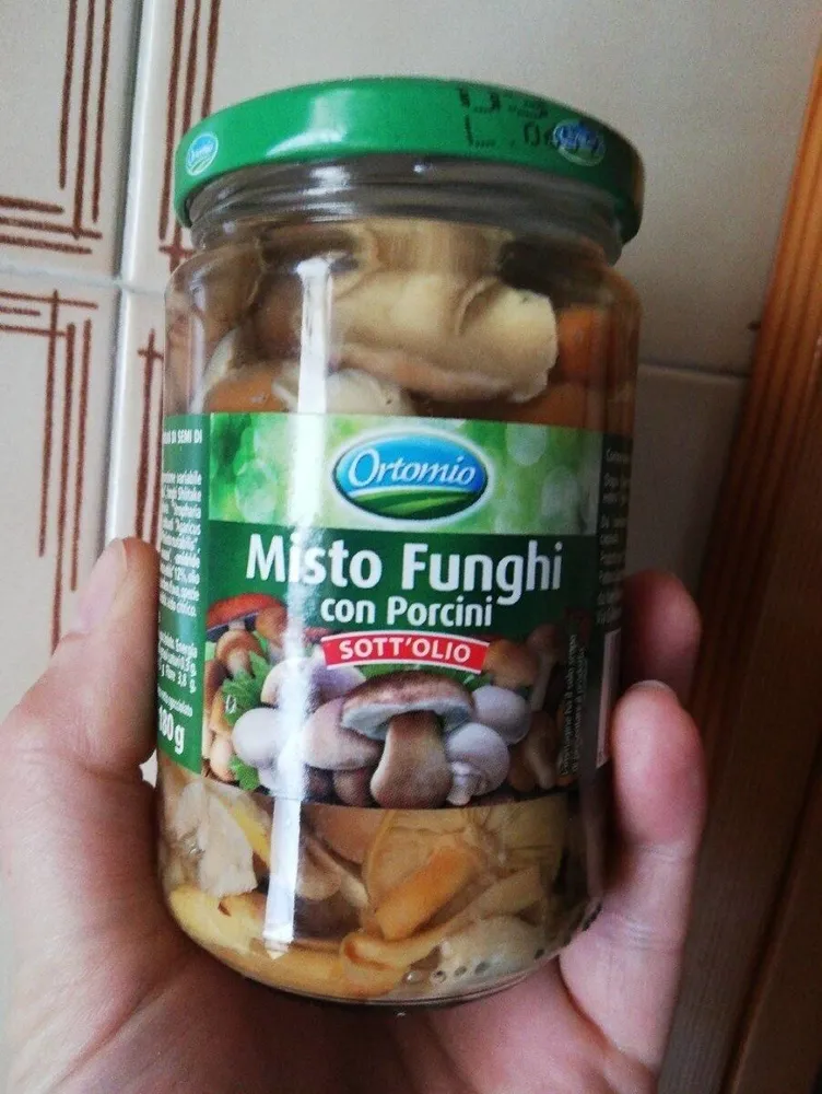 Misto funghi con porcini sott'olio