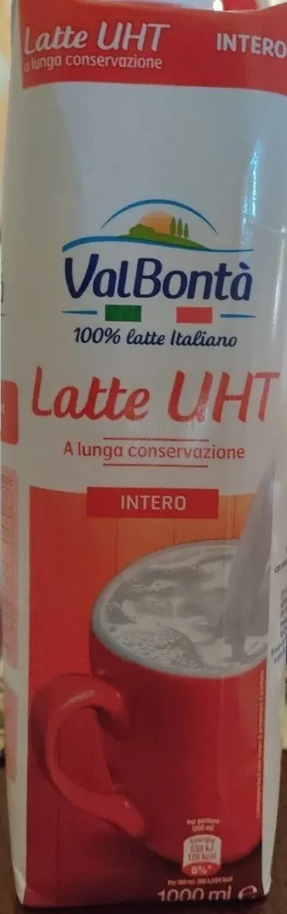 Latte intero uht