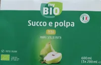 Succo e polpa - pera  (linea myBio)