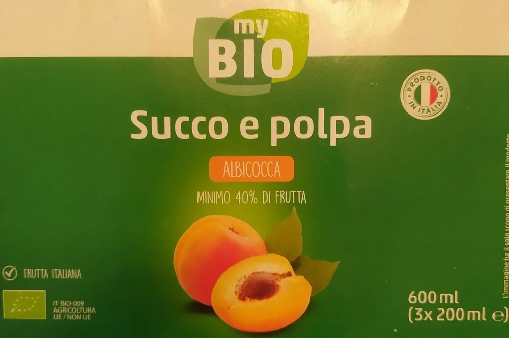 Succo e polpa - Albicocca