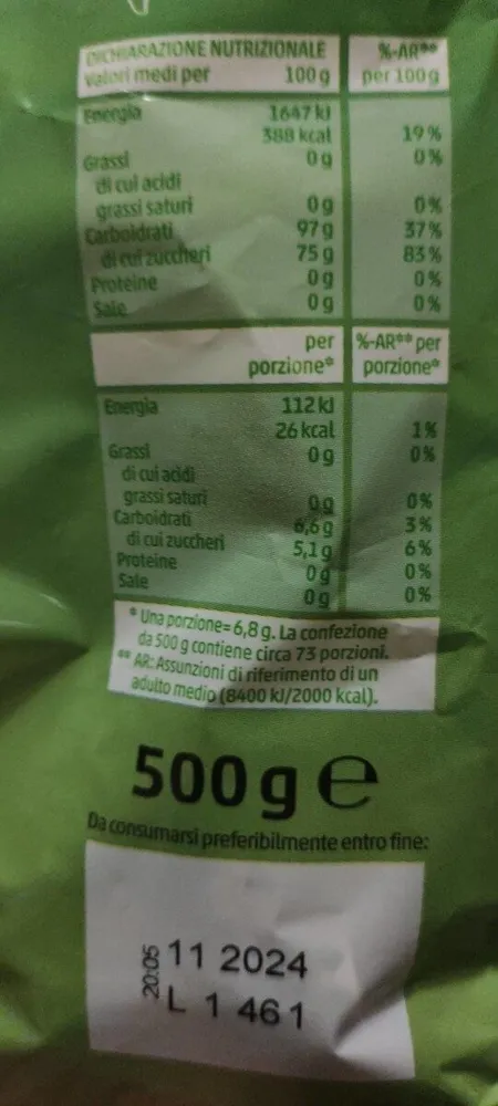 Caramelle dure alla menta