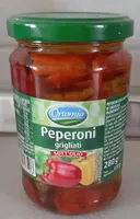 Peperoni grigliati sott'olio