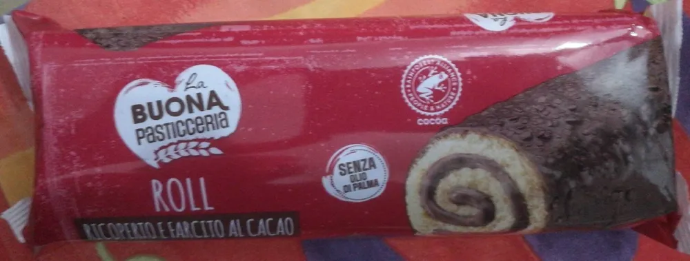 Roll ricoperto al cacao