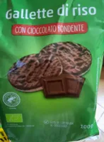 Gallette di riso con cioccolato fondente