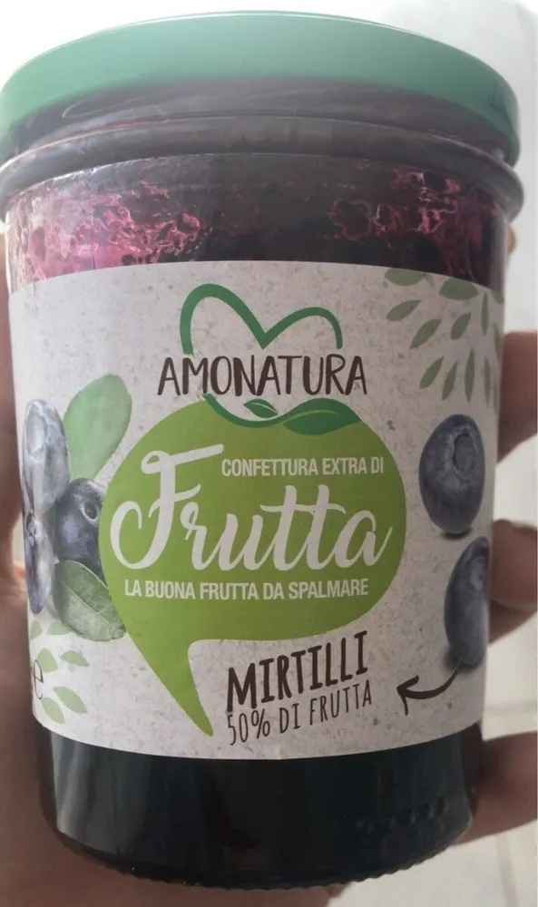 Confettura mirtili 50% di frutta