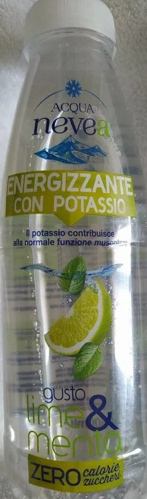 Bevanda analcolica lime-menta con potassio