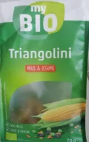 Triangolini mais e legumi