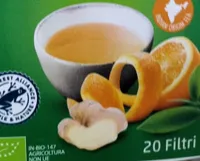Tè verde zenzero e arancia