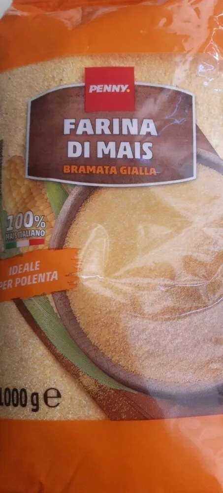 Farina di mais bramata gialla