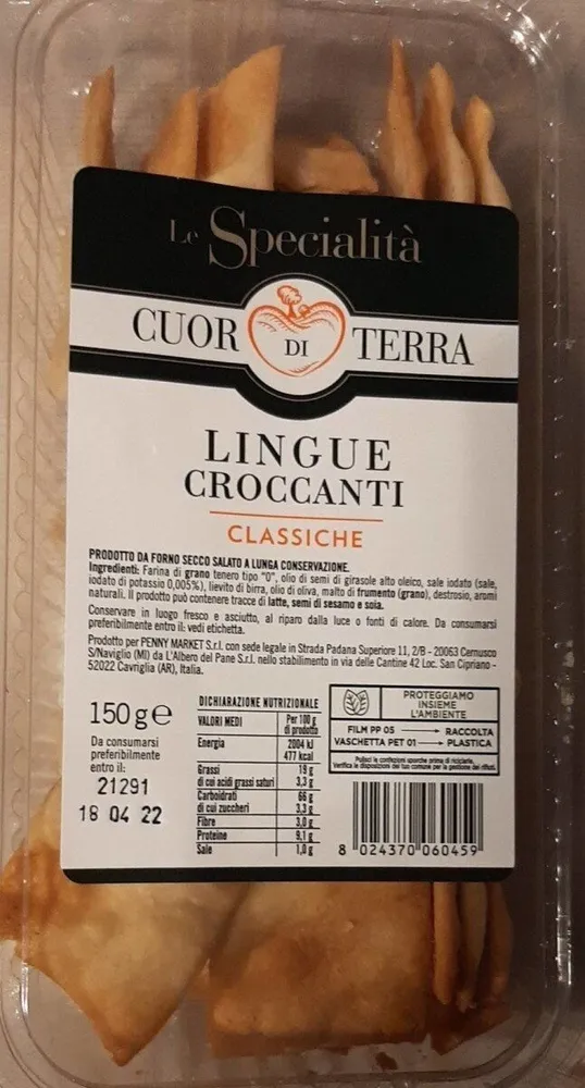 Lingue croccanti