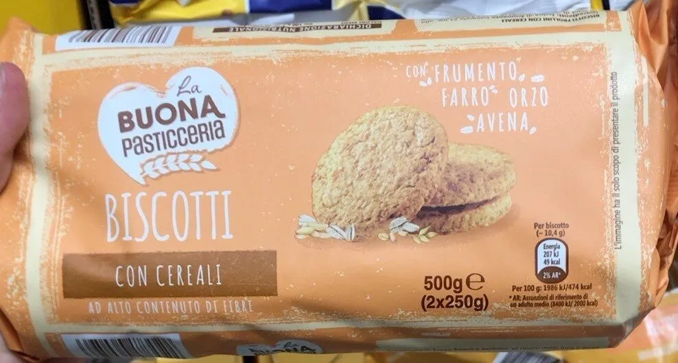 Biscotti con cereali